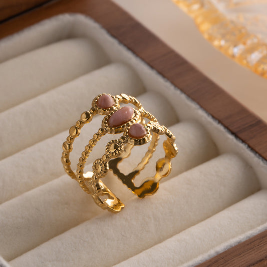Rosé Trinity Ring