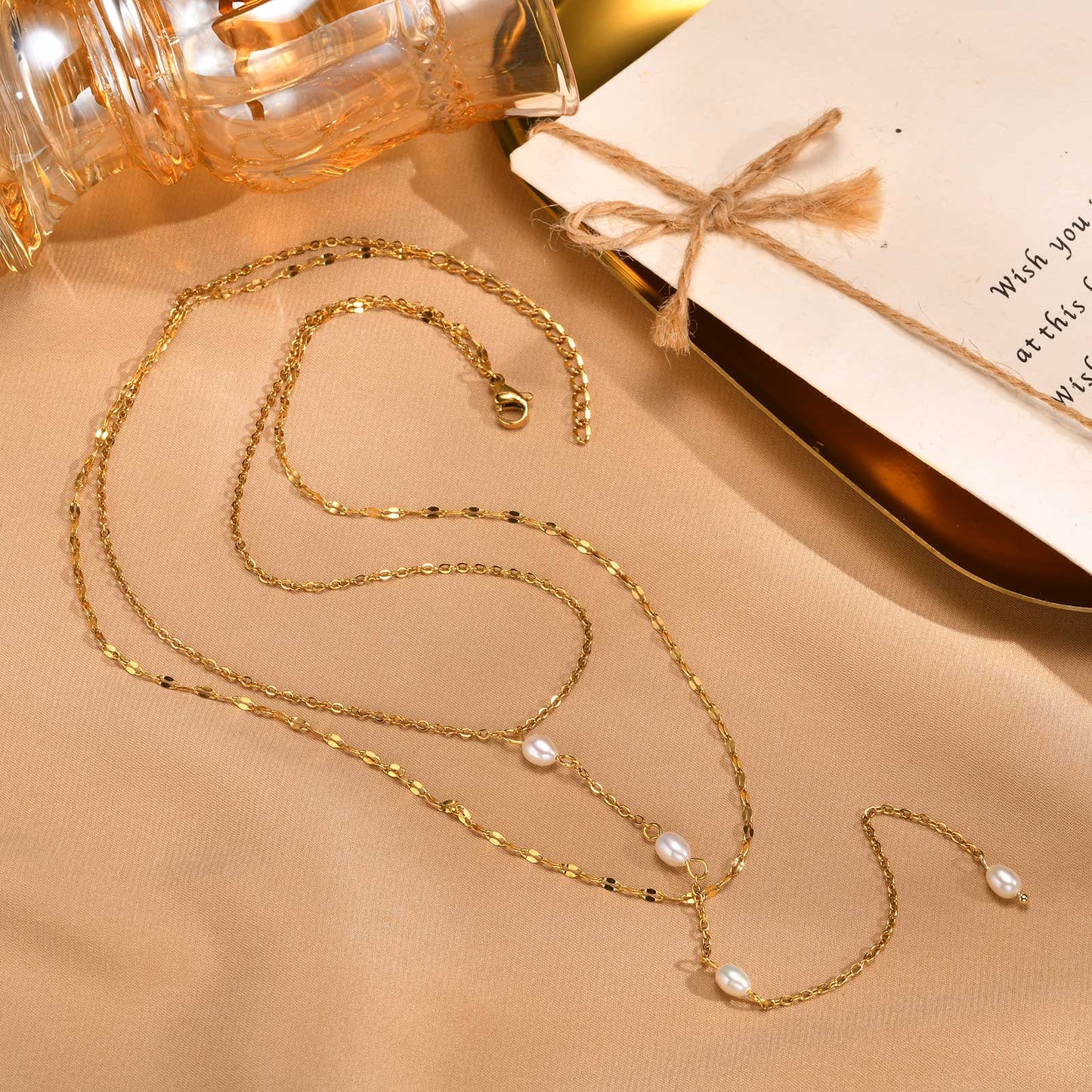 Pearl Cascade Necklace