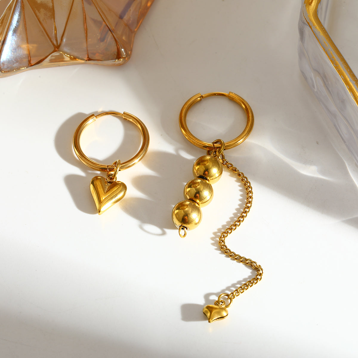 Eternal Heartfall Earrings