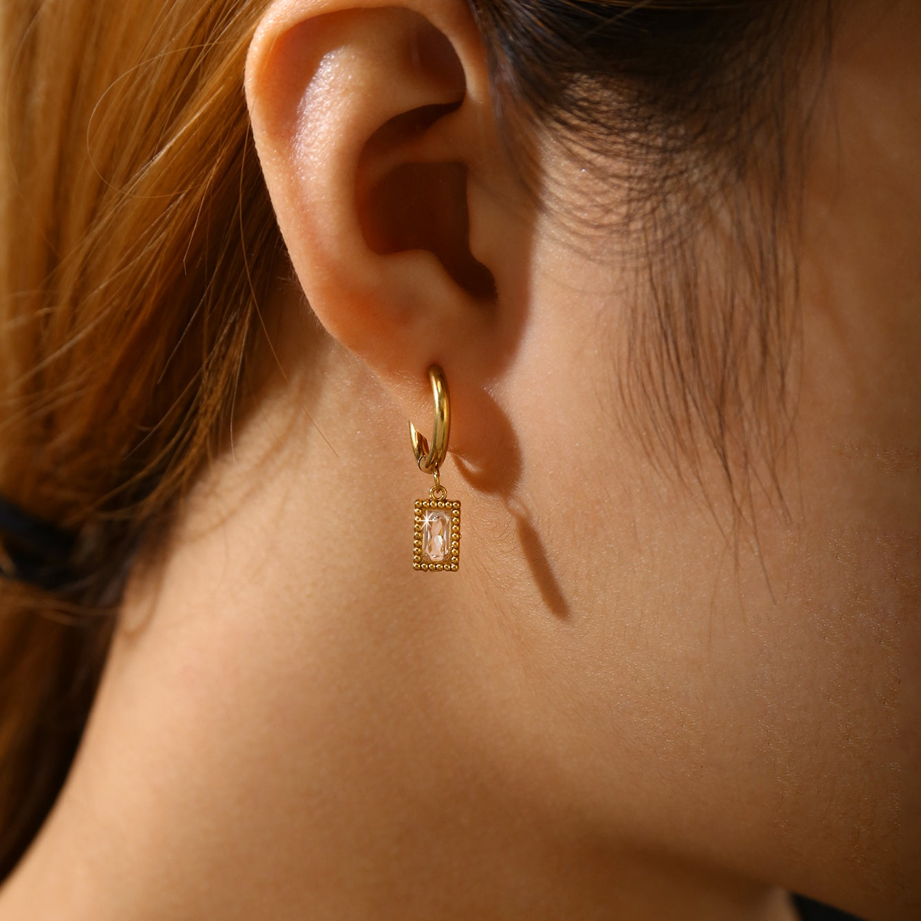 Prism Hoops Earrings