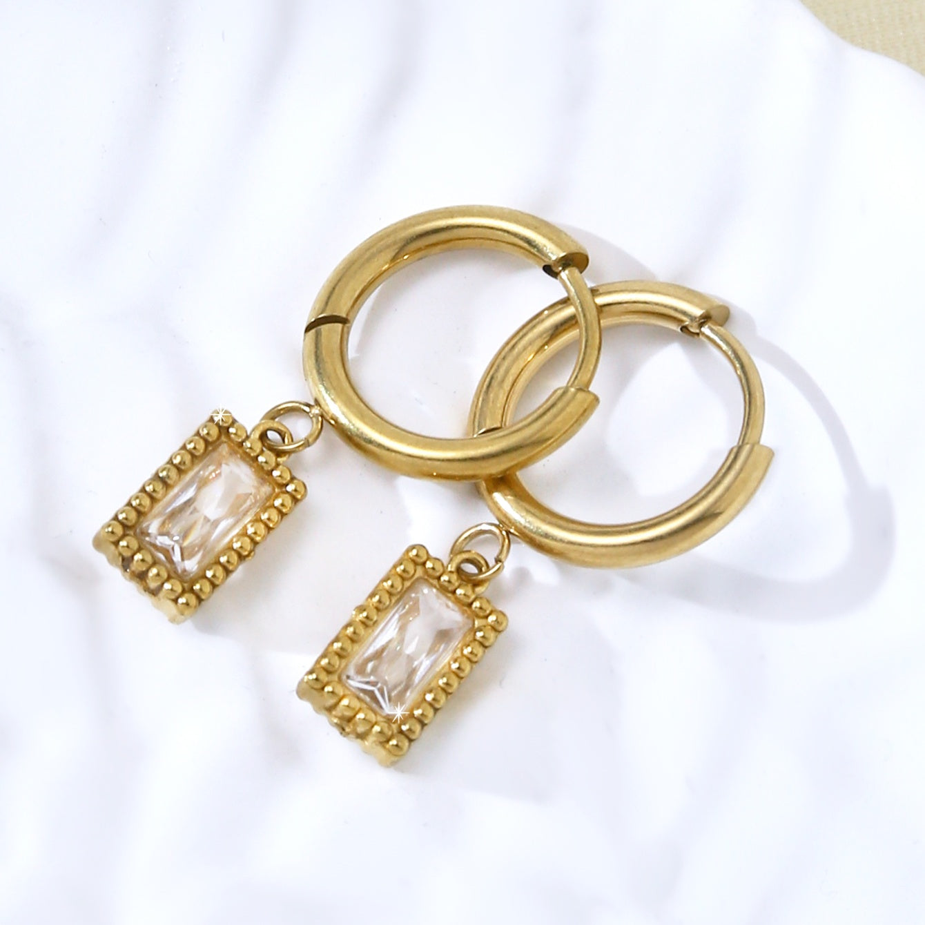 Prism Hoops Earrings