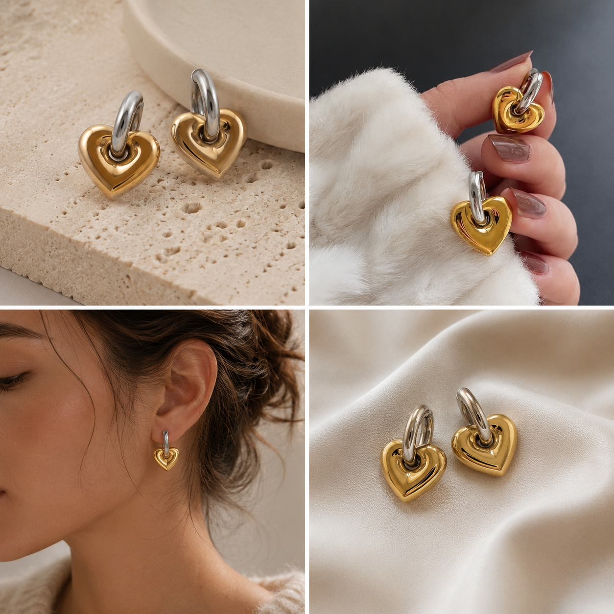 Cupid Hoops Earrings