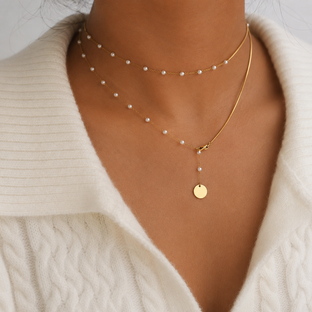 Pearl Whisper Necklace